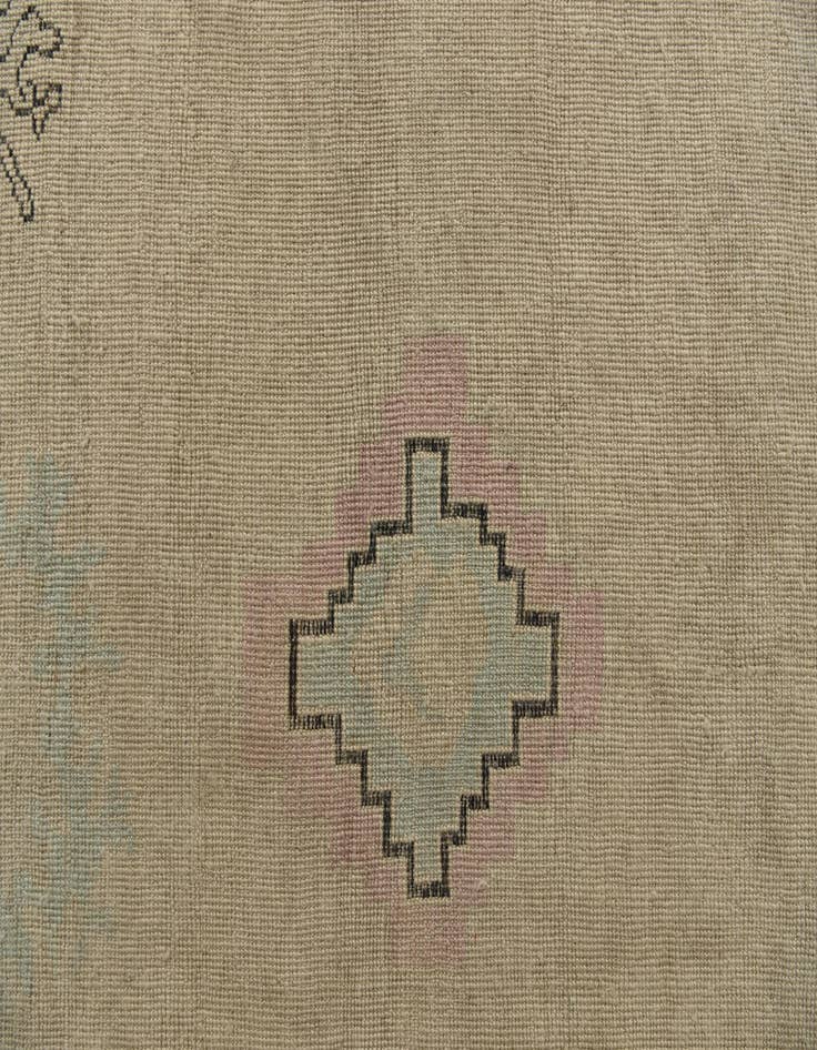 Detail image of  9' 5 x 11' 5  Hand Knotted Oushak Wool Rug