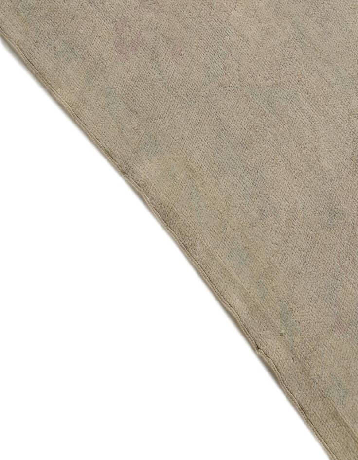 Detail image of  8' 7 x 10' 10  Hand Knotted Oushak Wool Rug