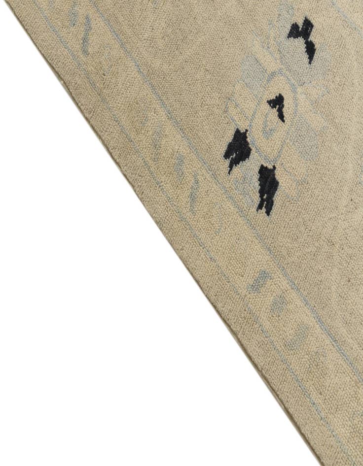 Detail image of  8' 10 x 12'  Hand Knotted Oushak Wool Rug