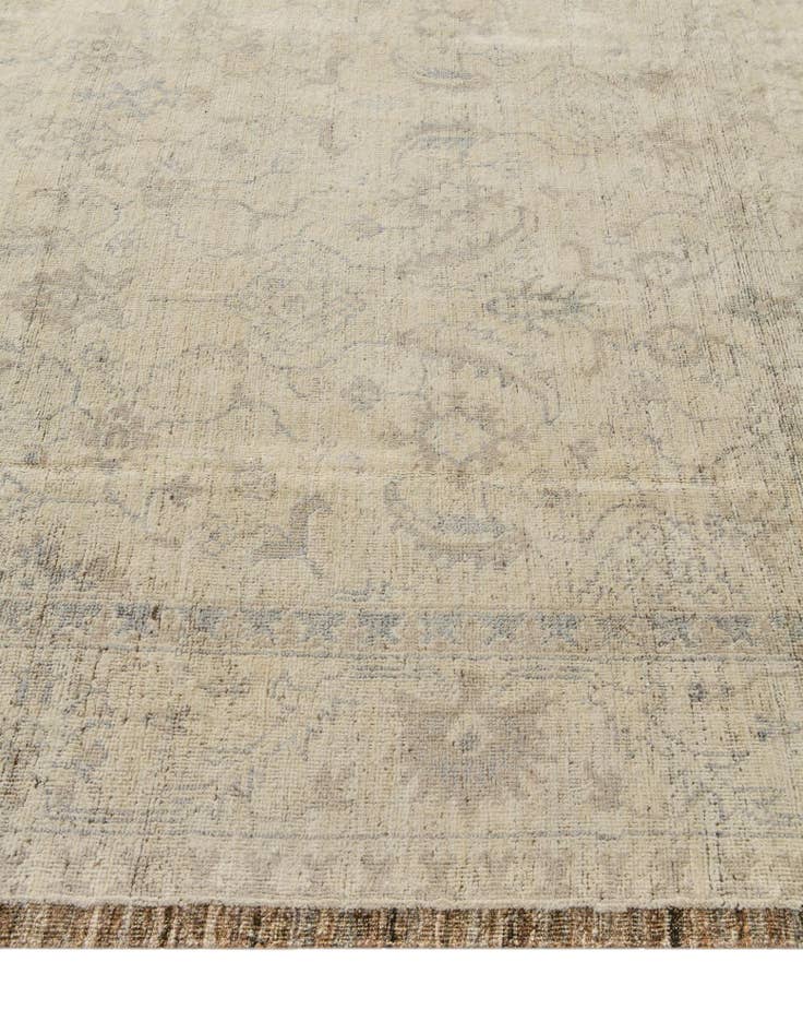 Detail image of 8' 4 x 9' 10 Hand Knotted Oushak Wool Rug