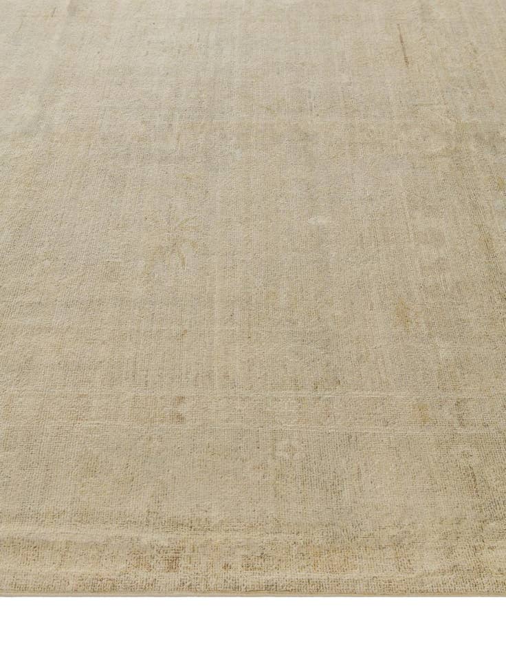 Detail image of 7' 9 x 9' 8 Hand Knotted Oushak Wool Rug