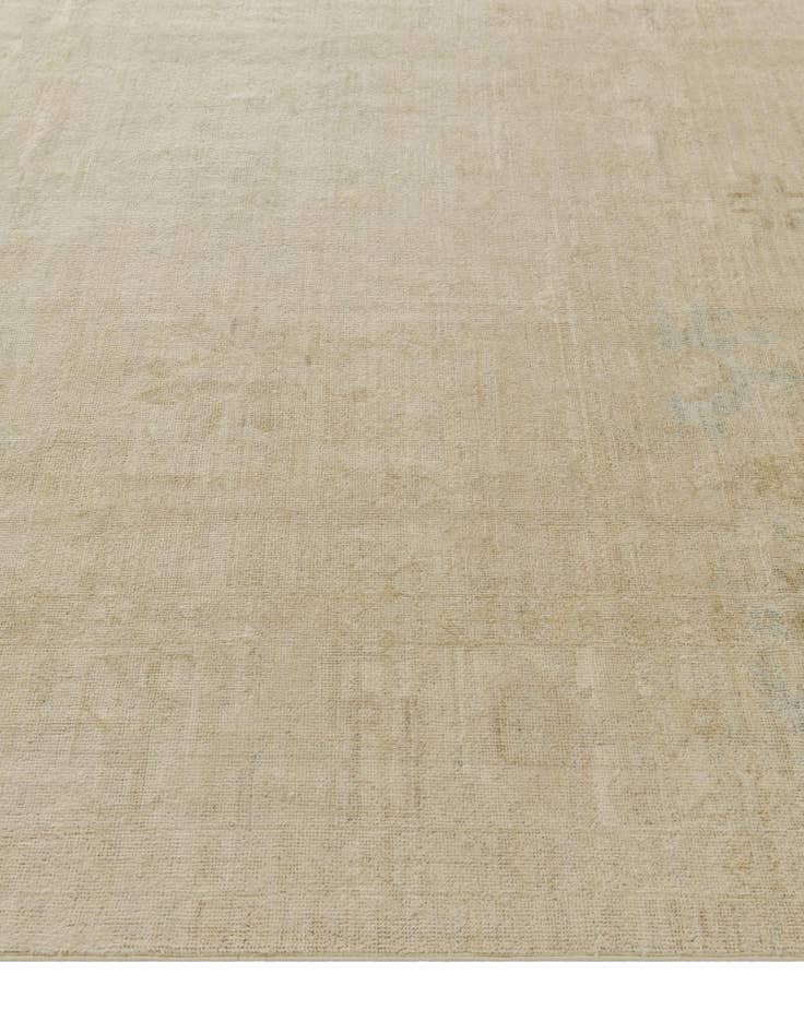 Detail image of 8' 2 x 9' 7 Hand Knotted Oushak Wool Rug
