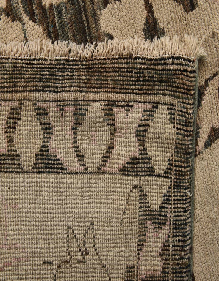 Detail image of 11' 9 x 15' 2 Hand Knotted Oushak Wool Rug