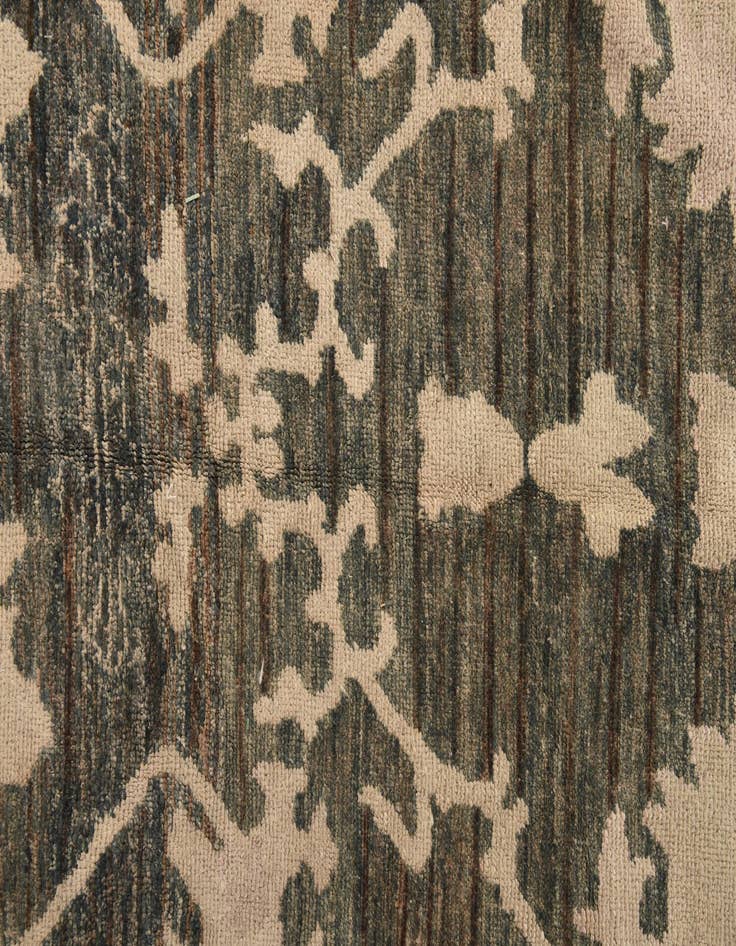 Detail image of 11' 9 x 15' 2 Hand Knotted Oushak Wool Rug