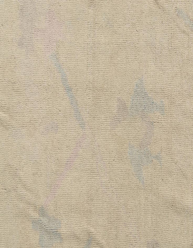 Detail image of 9' 1 x 11' 3 Hand Knotted Oushak Wool Rug