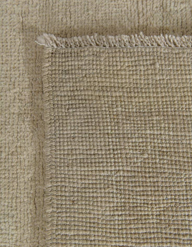 Detail image of 8' 4 x 9' 9 Hand Knotted Oushak Wool Rug