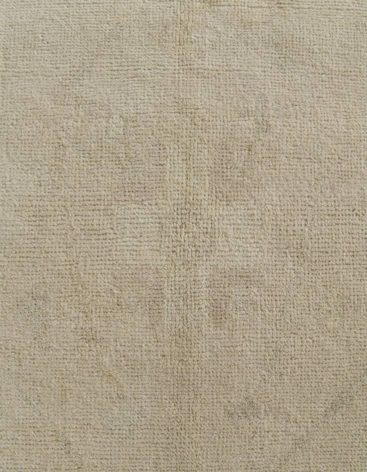 Detail image of 8' 4 x 9' 9 Hand Knotted Oushak Wool Rug