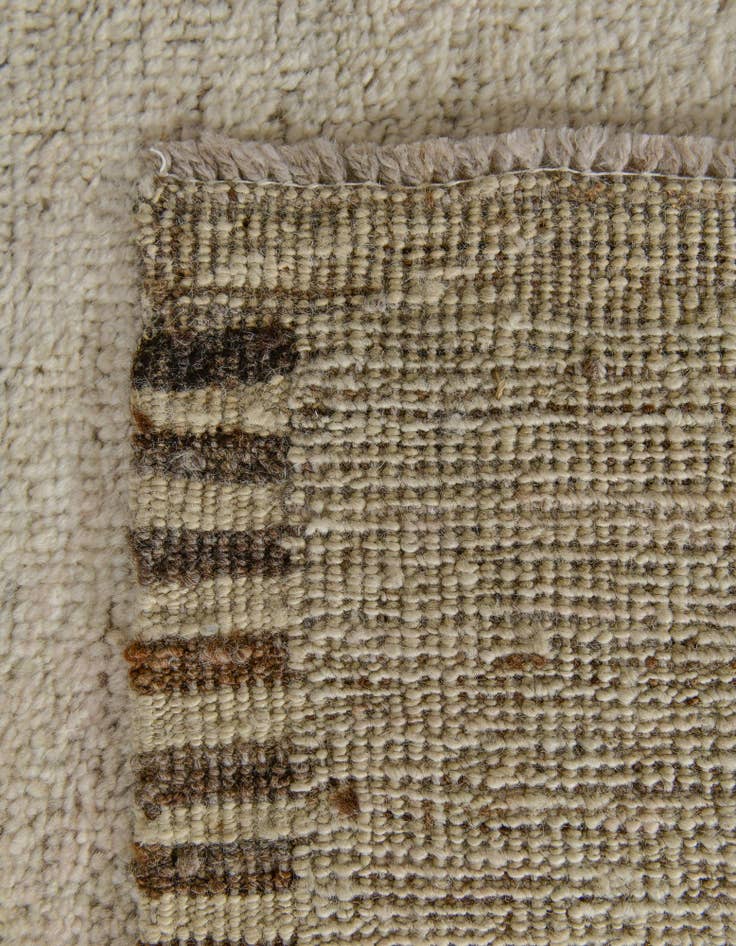 Detail image of 8' 5 x 10' 8 Hand Knotted Oushak Wool Rug