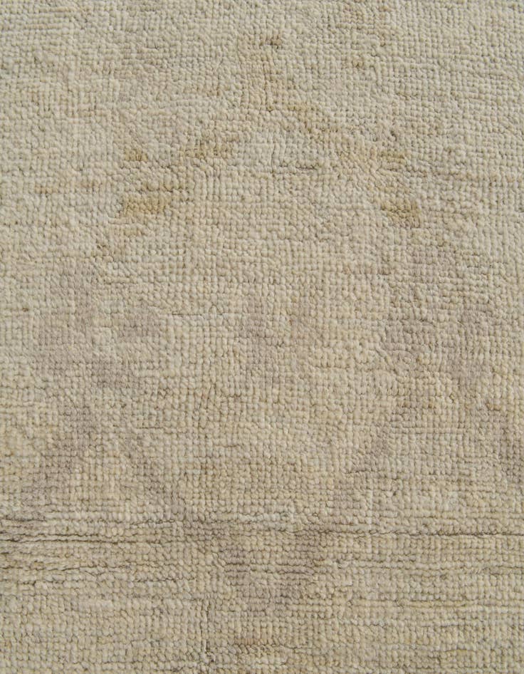 Detail image of 8' 5 x 10' 2 Hand Knotted Oushak Wool Rug