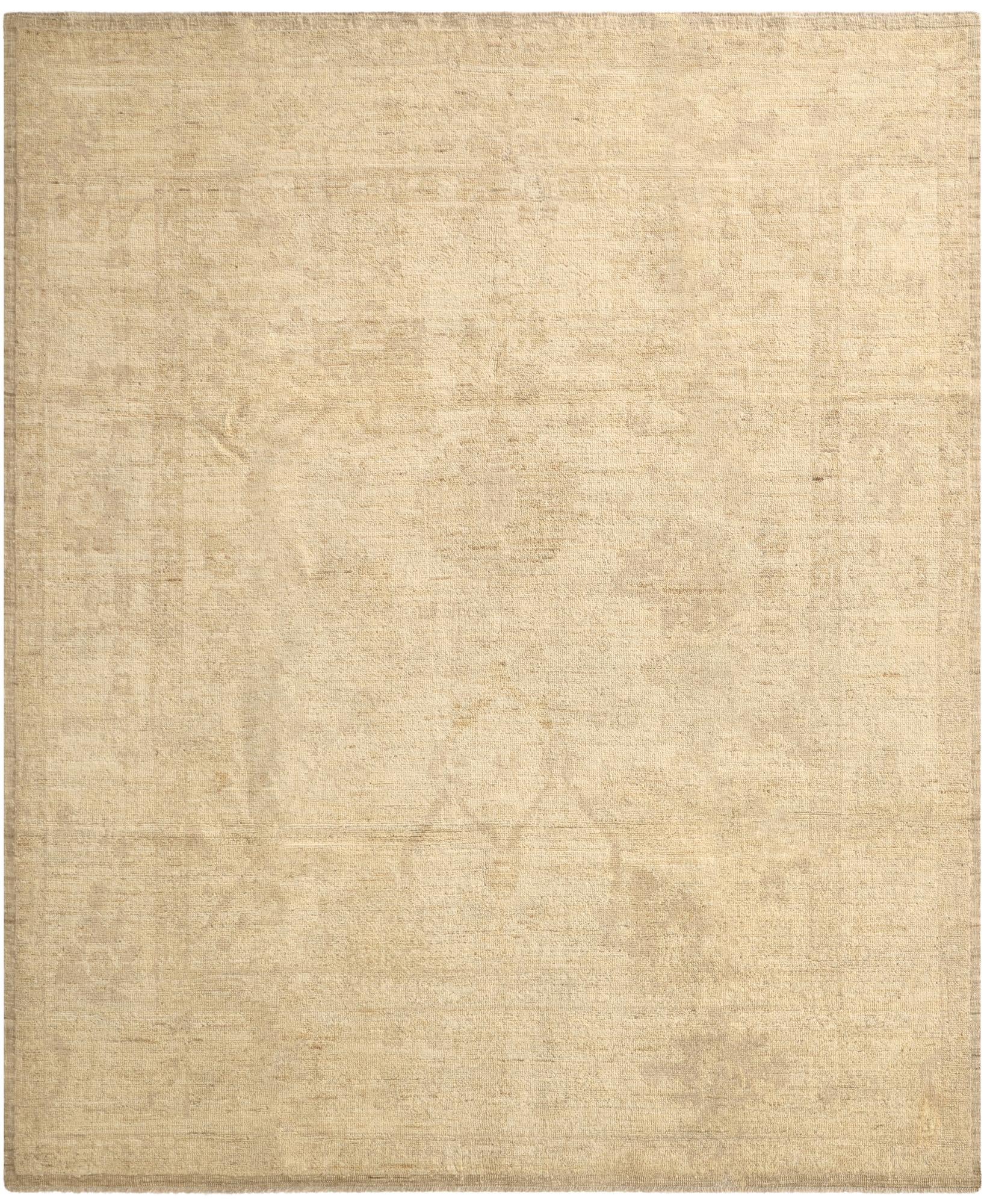 8' 5 x 10' 2 Hand Knotted Oushak Wool Rug