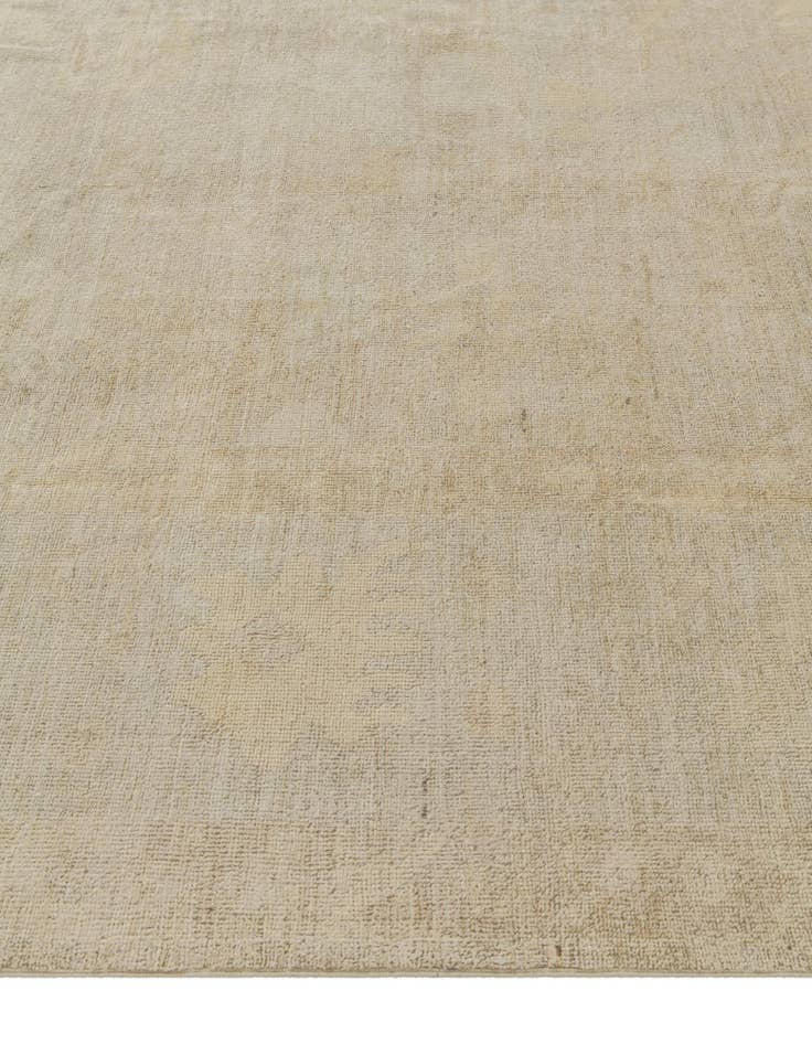Detail image of 8' 4 x 9' 8 Hand Knotted Oushak Wool Rug