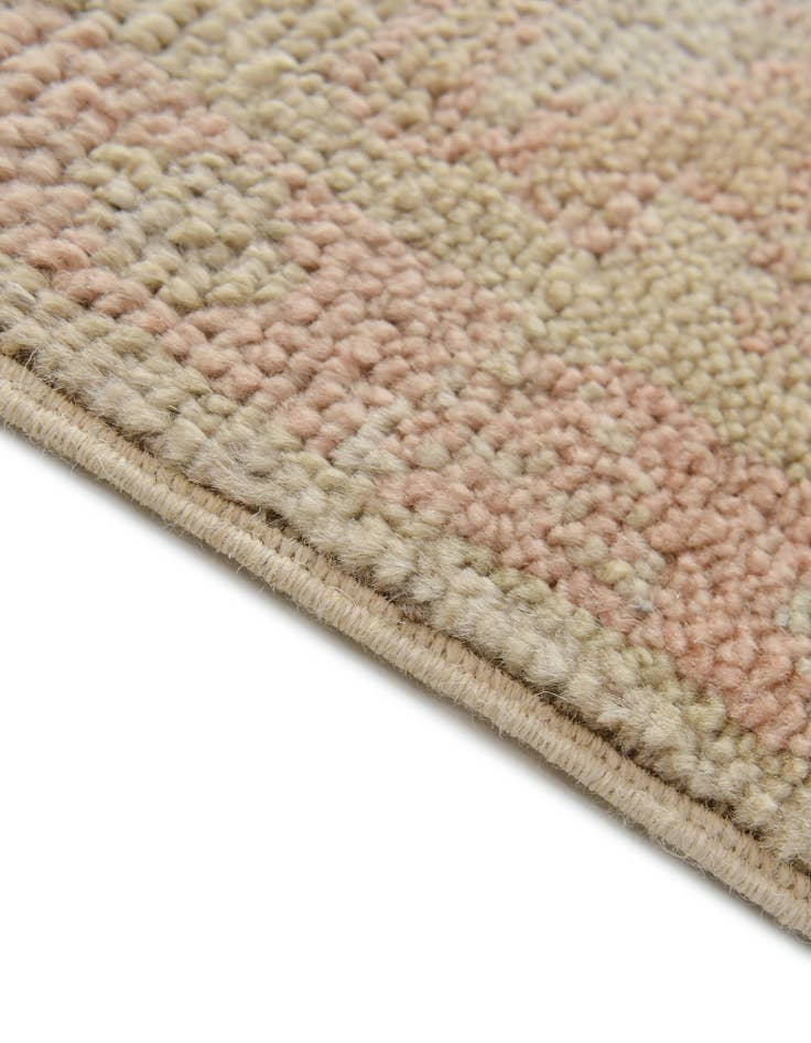 Detail image of  4' 3 x 6' 3  Hand Knotted Oushak Wool Rug