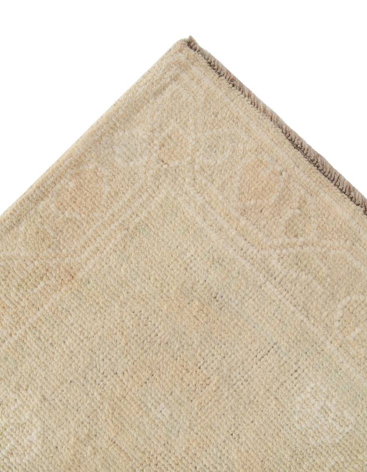 Detail image of  6' 8 x 9' 7  Hand Knotted Oushak Wool Rug