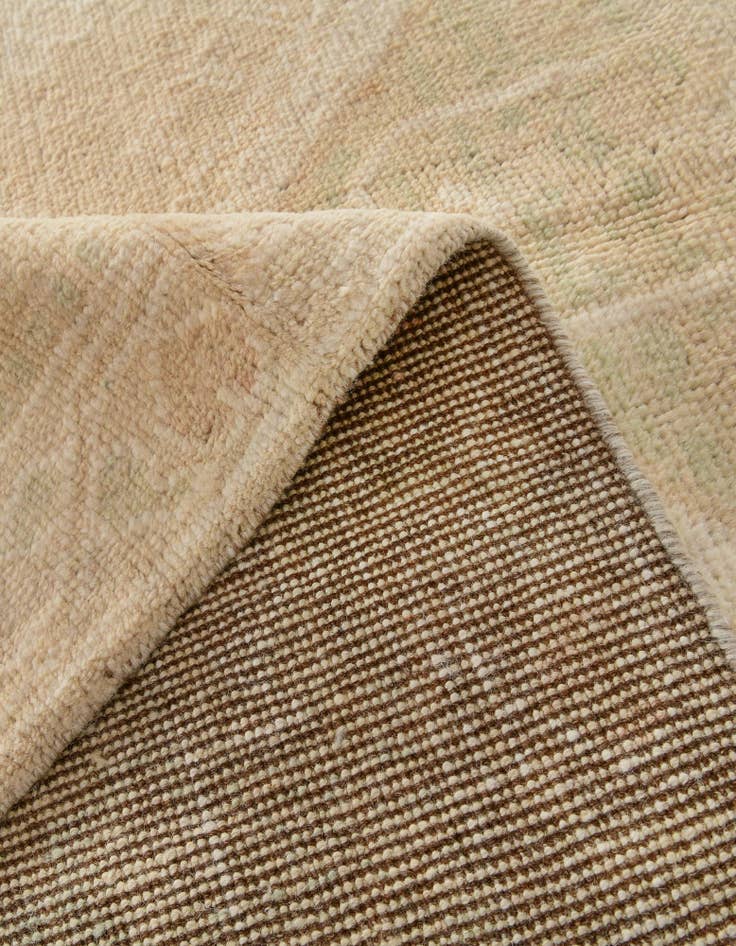 Detail image of  6' 8 x 9' 7  Hand Knotted Oushak Wool Rug