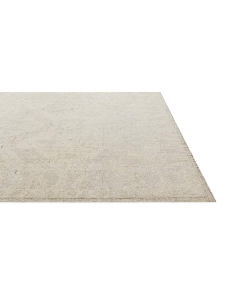 Detail image of 9' 6 x 12' 2 Hand Knotted Oushak Wool Rug