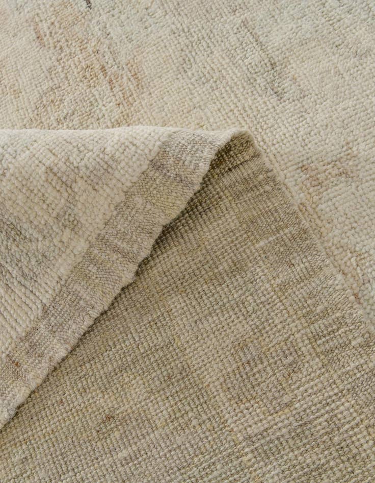 Detail image of 9' 6 x 12' 2 Hand Knotted Oushak Wool Rug