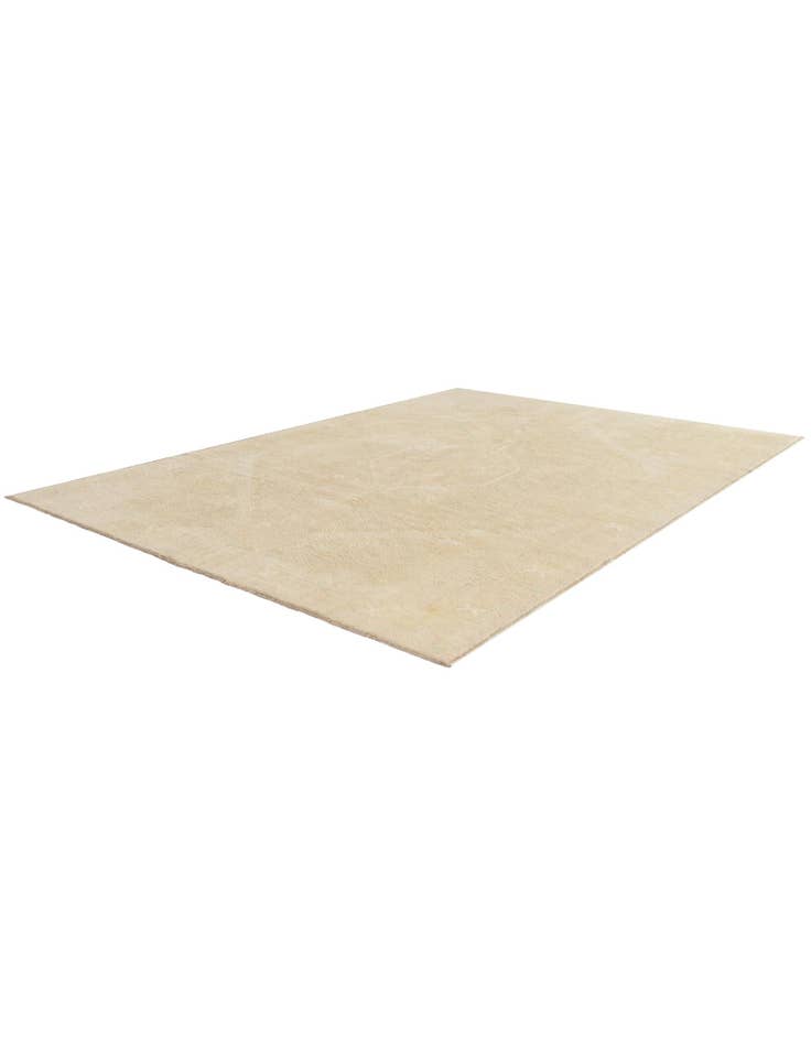 Detail image of  6' 5 x 9' 7  Hand Knotted Oushak Wool Rug