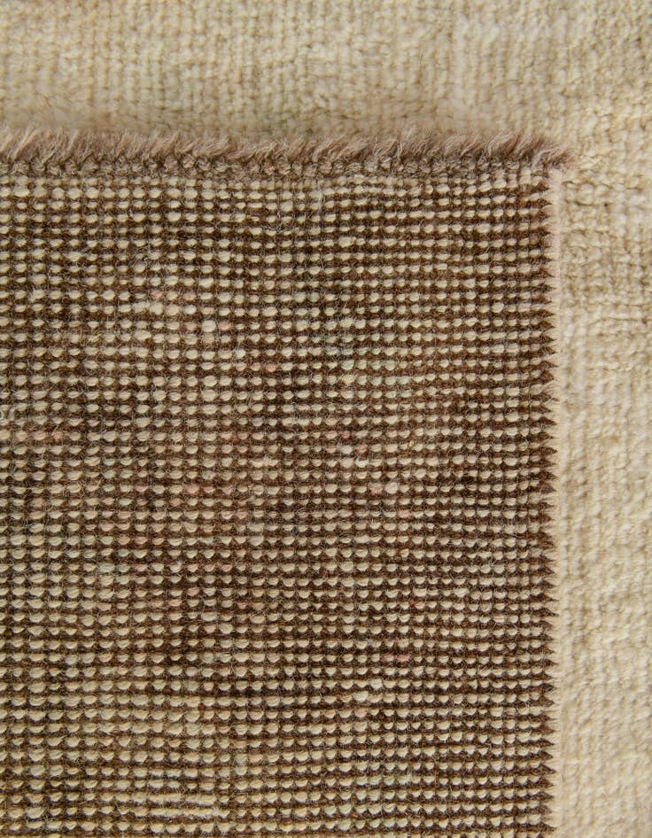 Detail image of  6' 5 x 9' 7  Hand Knotted Oushak Wool Rug