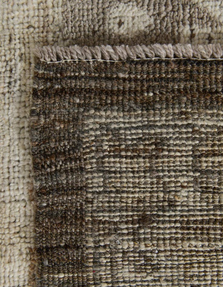 Detail image of 10' 7 x 13' 8 Hand Knotted Oushak Wool Rug