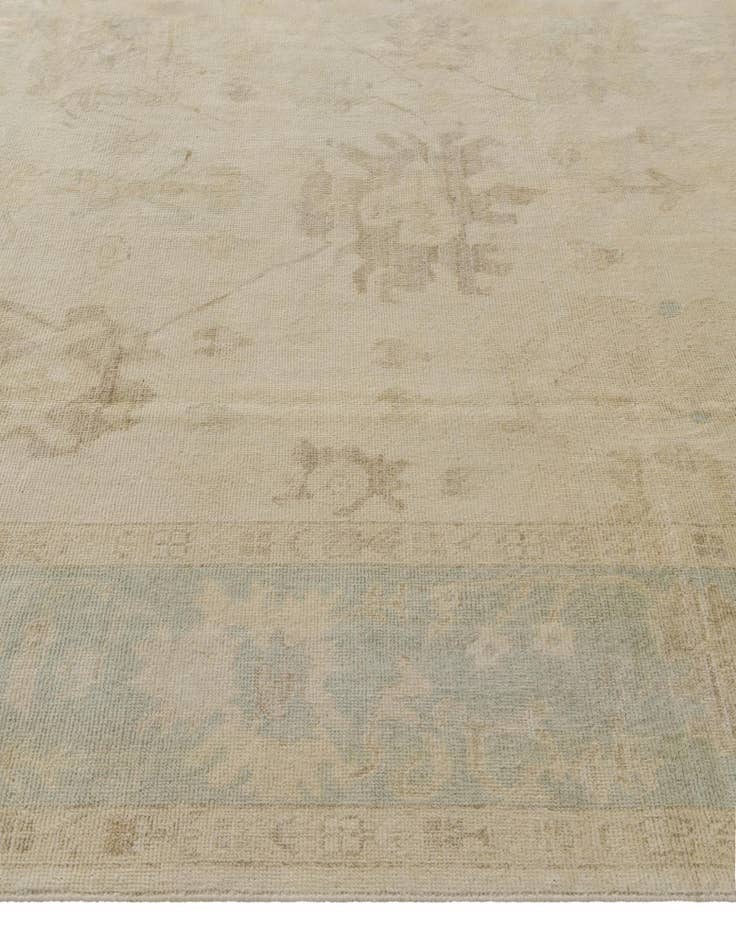 Detail image of 8' 6 x 10' Hand Knotted Oushak Wool Rug