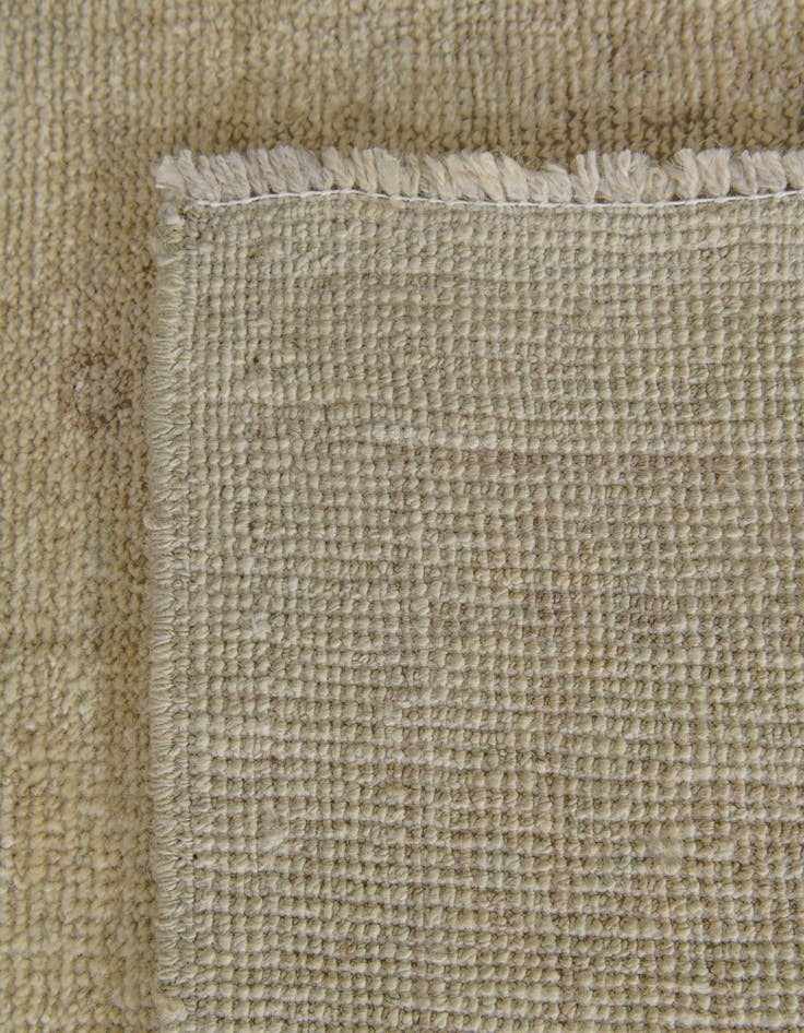 Detail image of 8' 4 x 9' 9 Hand Knotted Oushak Wool Rug