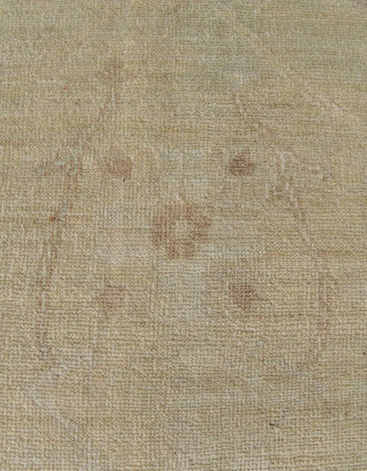 Detail image of 8' 4 x 9' 9 Hand Knotted Oushak Wool Rug