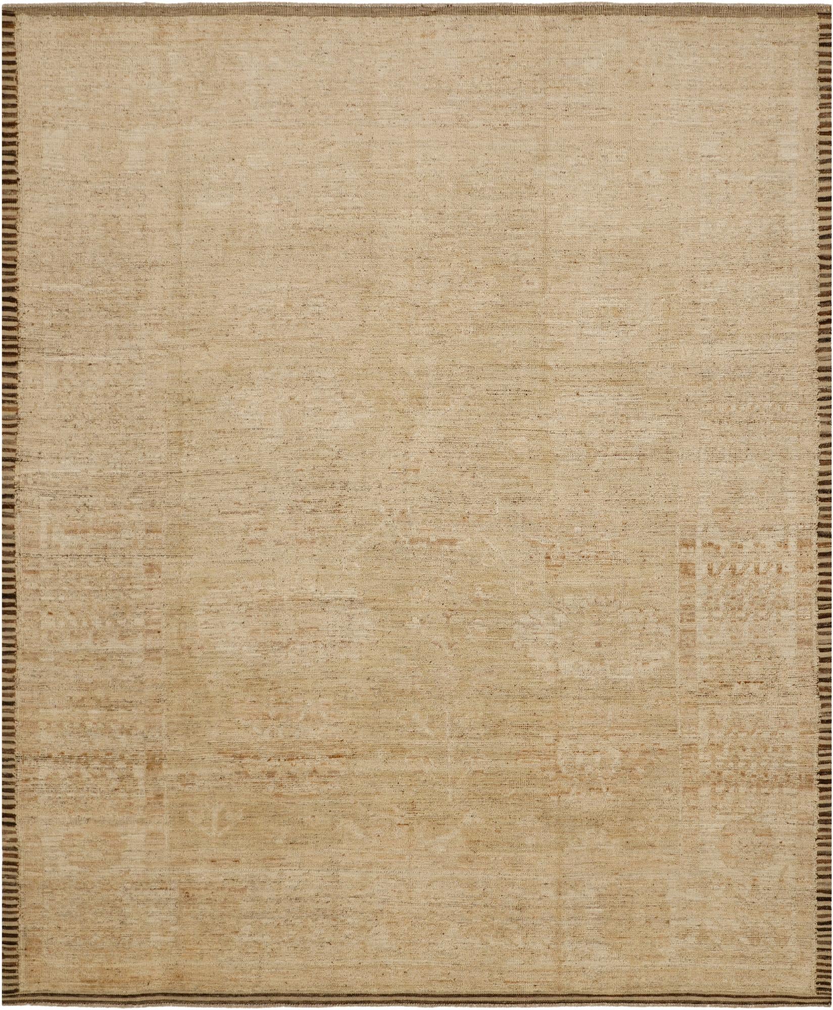 8' 4 x 10' Hand Knotted Oushak Wool Rug