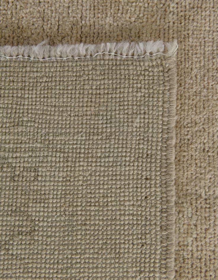 Detail image of 8' 1 x 9' 8 Hand Knotted Oushak Wool Rug