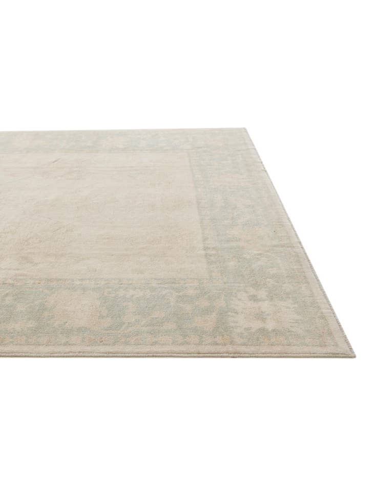 Detail image of 9' 2 x 11' 10 Hand Knotted Oushak Wool Rug