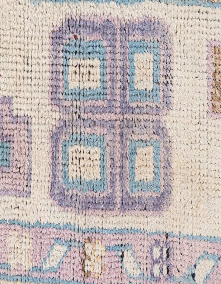 Detail image of  8' 10 x 11' 10  Hand Knotted Oushak Wool Rug