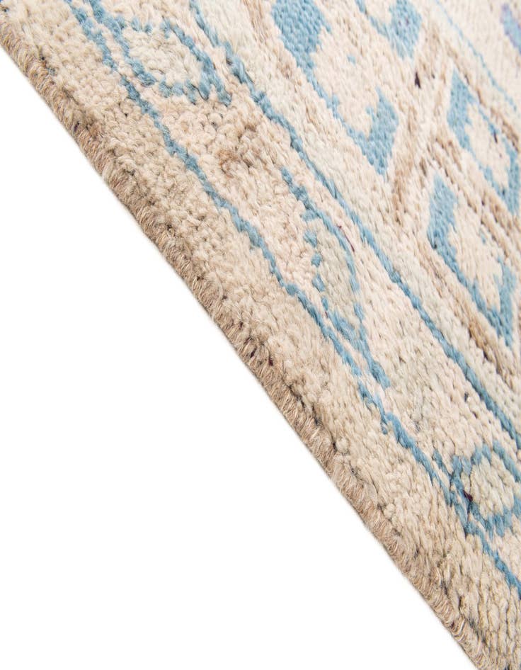 Detail image of  8' 10 x 11' 10  Hand Knotted Oushak Wool Rug