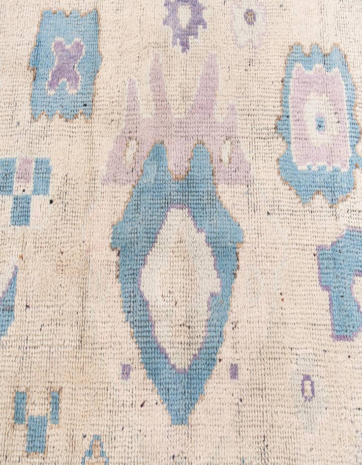 Detail image of  8' 10 x 11' 10  Hand Knotted Oushak Wool Rug