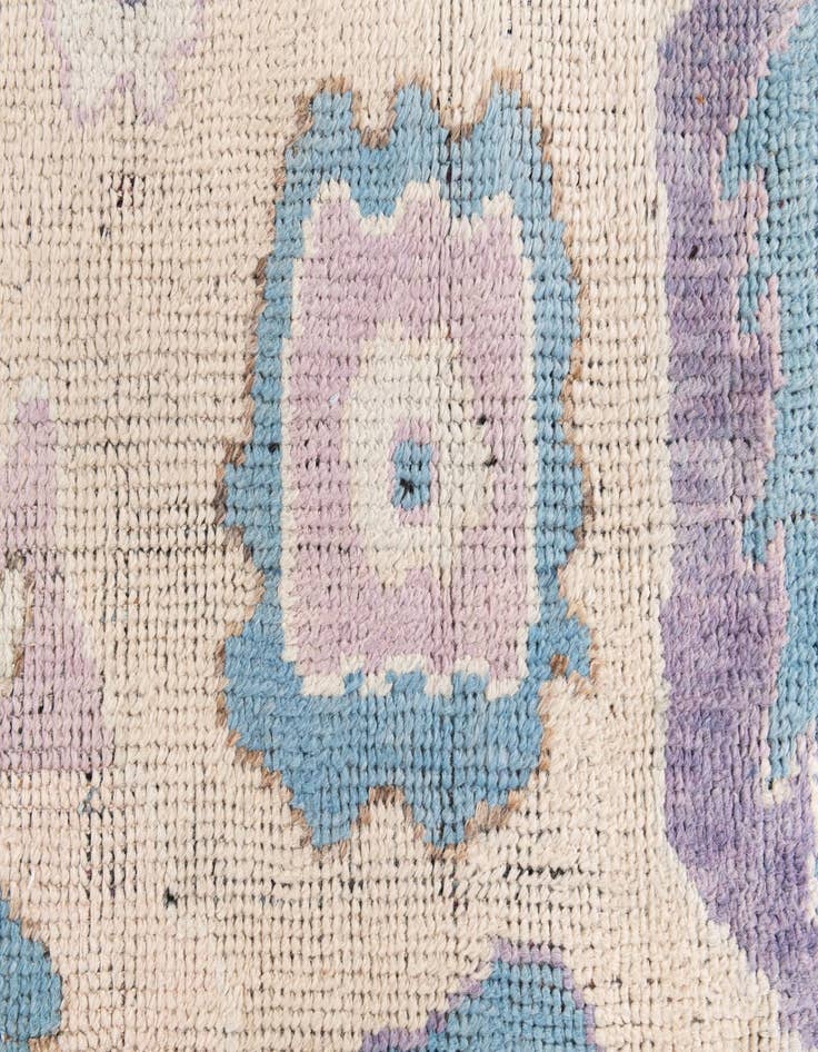 Detail image of  8' 10 x 11' 10  Hand Knotted Oushak Wool Rug