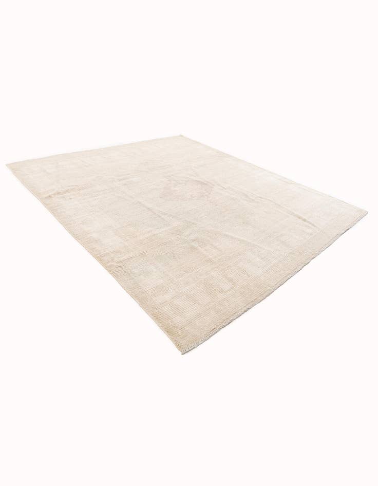 Detail image of  8' 9 x 9' 9  Hand Knotted Oushak Wool Rug