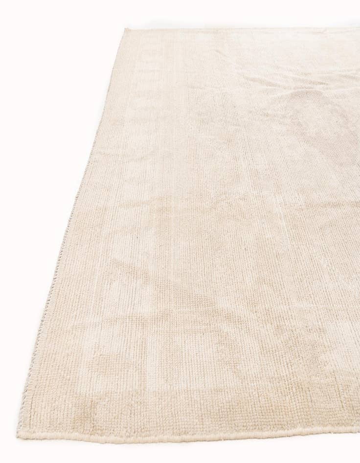 Detail image of  8' 9 x 9' 9  Hand Knotted Oushak Wool Rug