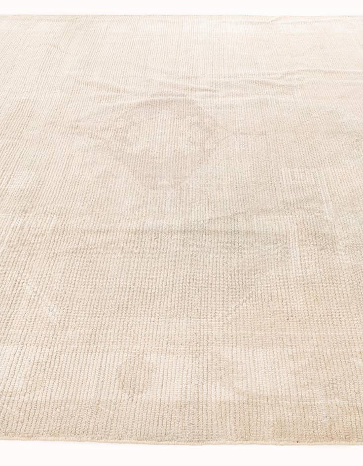 Detail image of  8' 9 x 9' 9  Hand Knotted Oushak Wool Rug