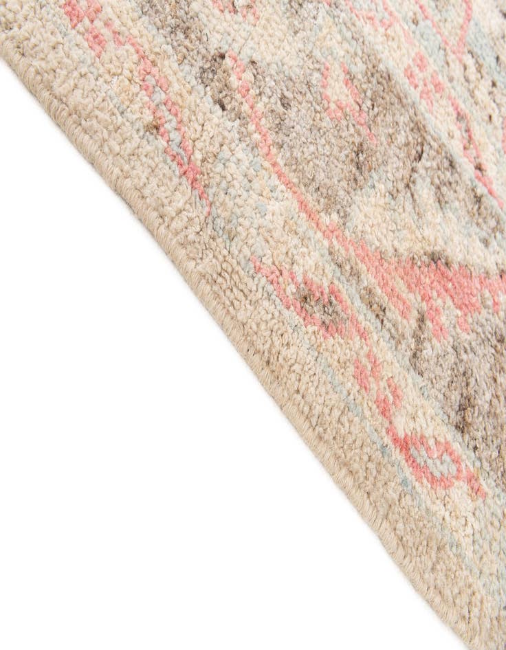 Detail image of  5' 9 x 9' 4  Hand Knotted Oushak Wool Rug