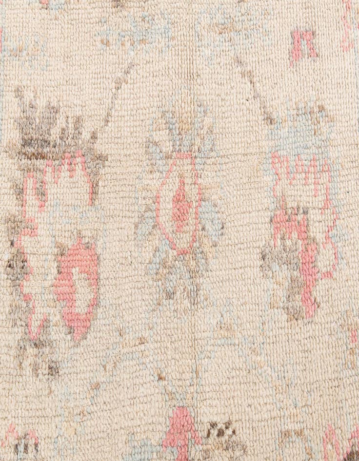 Detail image of  5' 9 x 9' 4  Hand Knotted Oushak Wool Rug