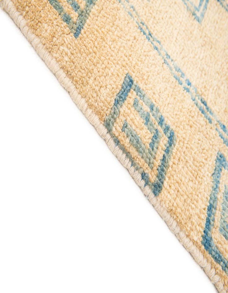 Detail image of  5' 5 x 8'  Hand Knotted Oushak Wool Rug