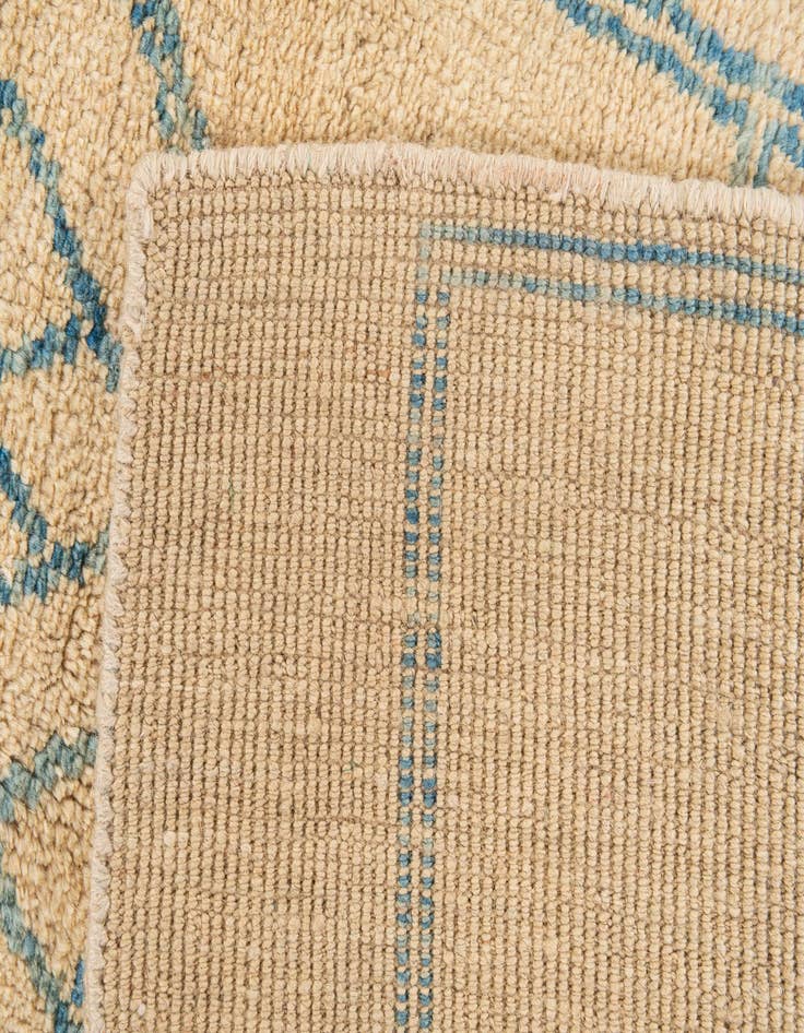 Detail image of  5' 5 x 8'  Hand Knotted Oushak Wool Rug