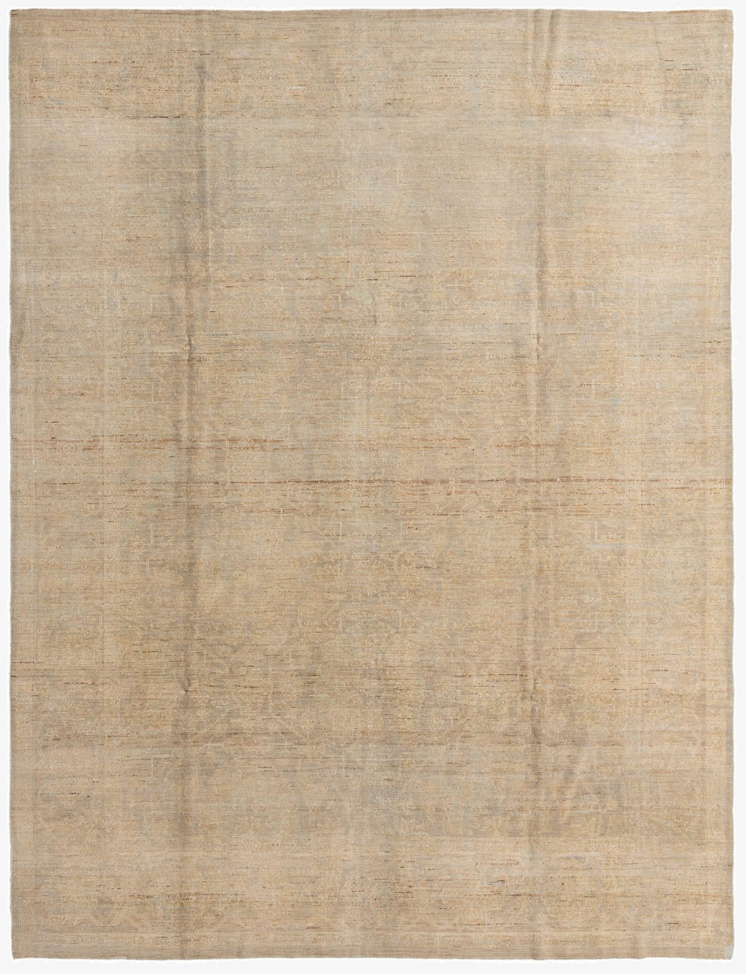  7' 10 x 10' 4  Hand Knotted Oushak Wool Rug