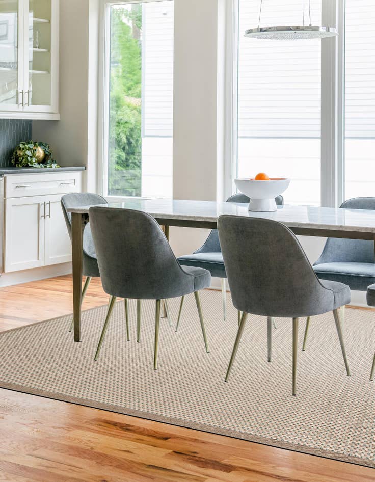 9' x 12' Border Indoor / Outdoor Rug