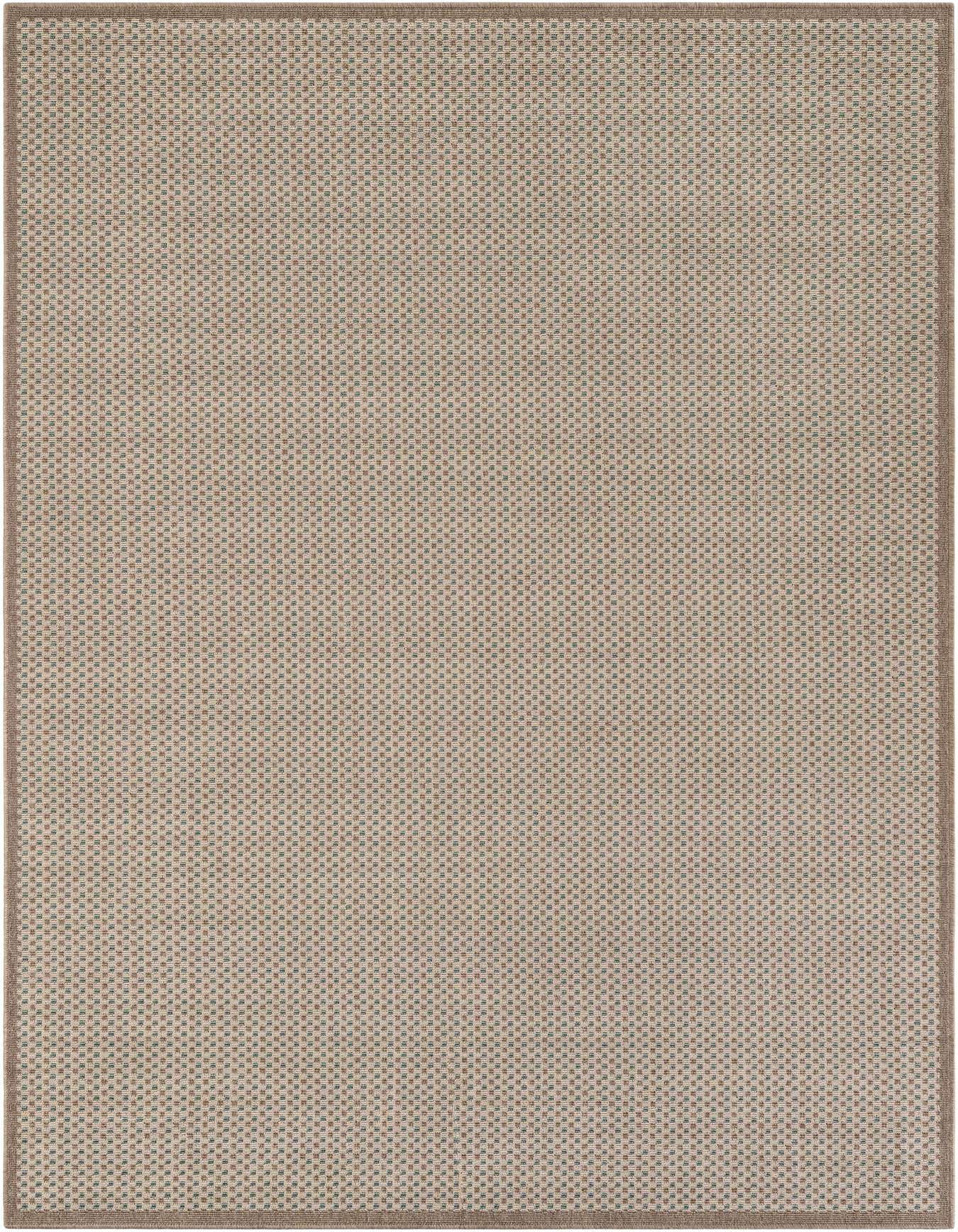 Primary image  6' x 9'  Washable Border Indoor / Outdoor Rug