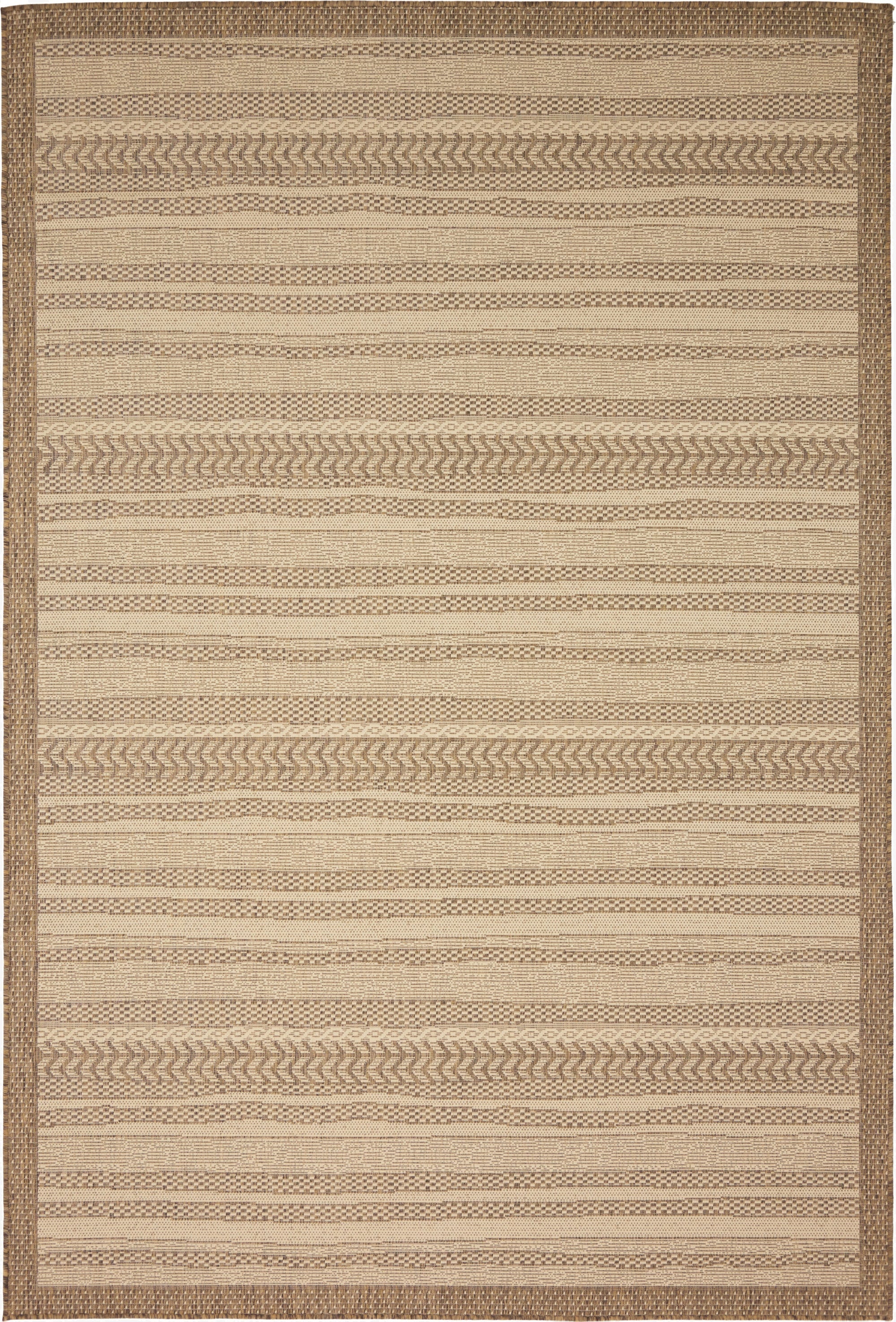  6' x 9'  Washable Border Indoor / Outdoor Rug