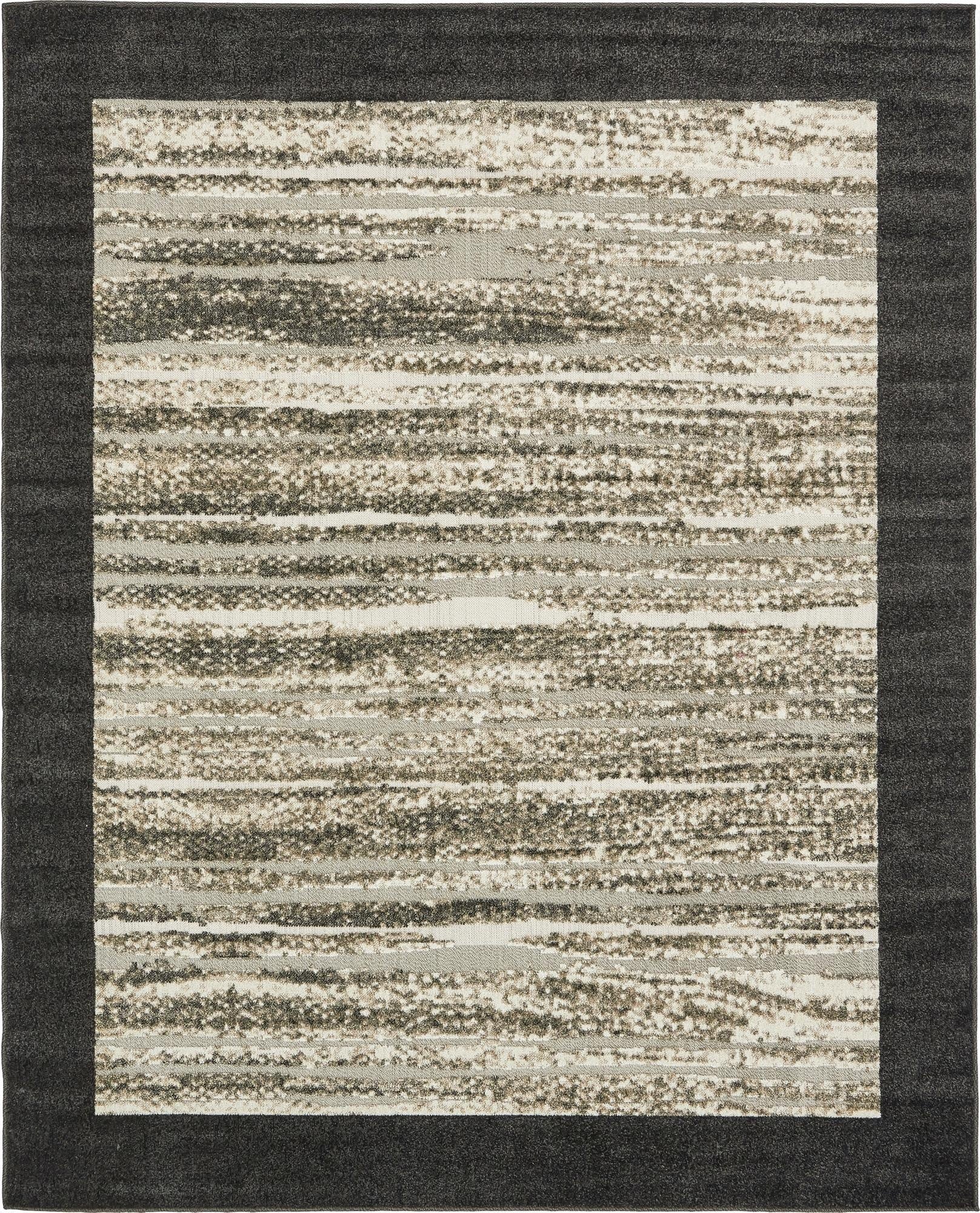  8' x 10'  Washable Border Indoor / Outdoor Rug