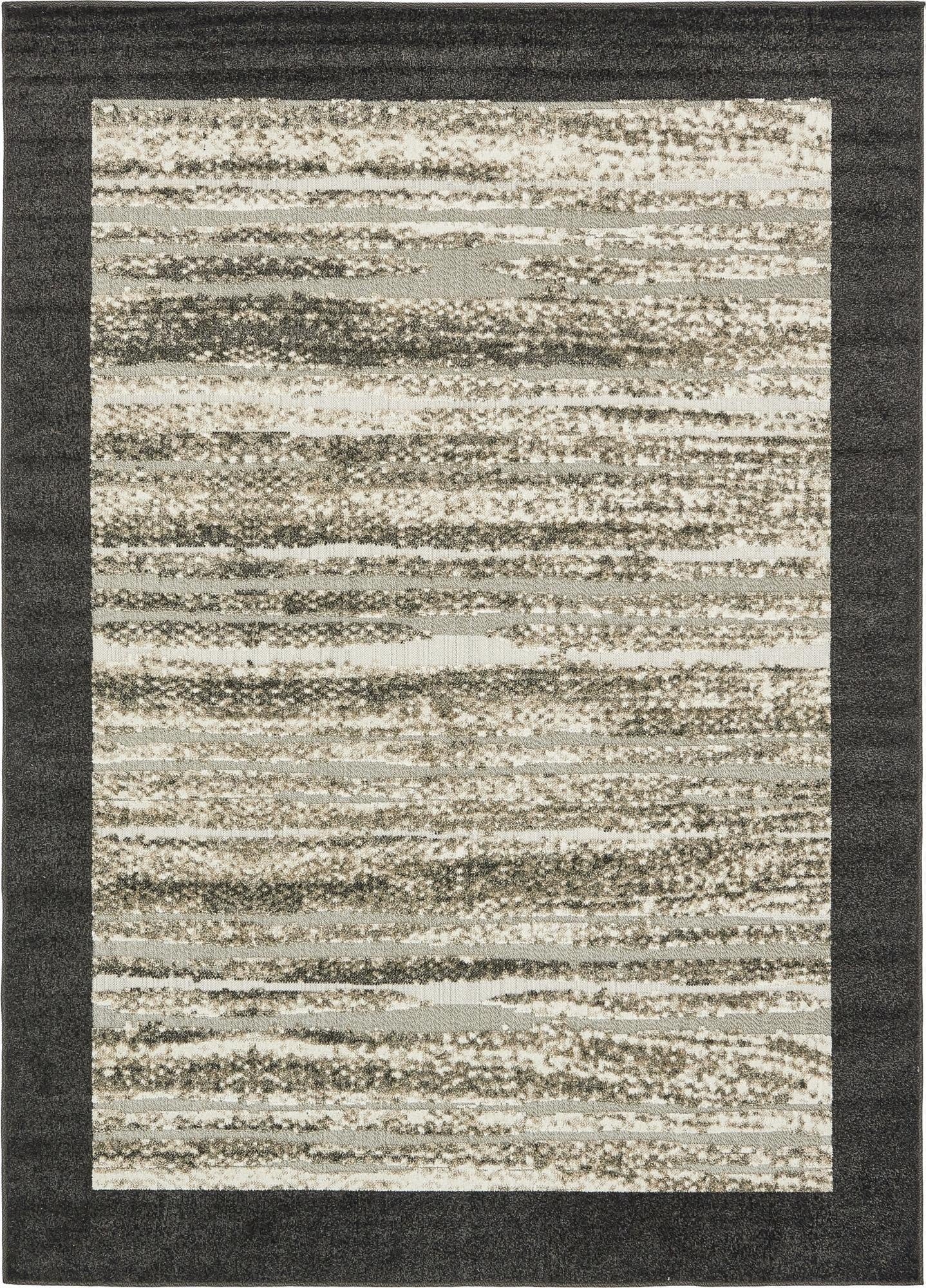  7' x 10'  Washable Border Indoor / Outdoor Rug