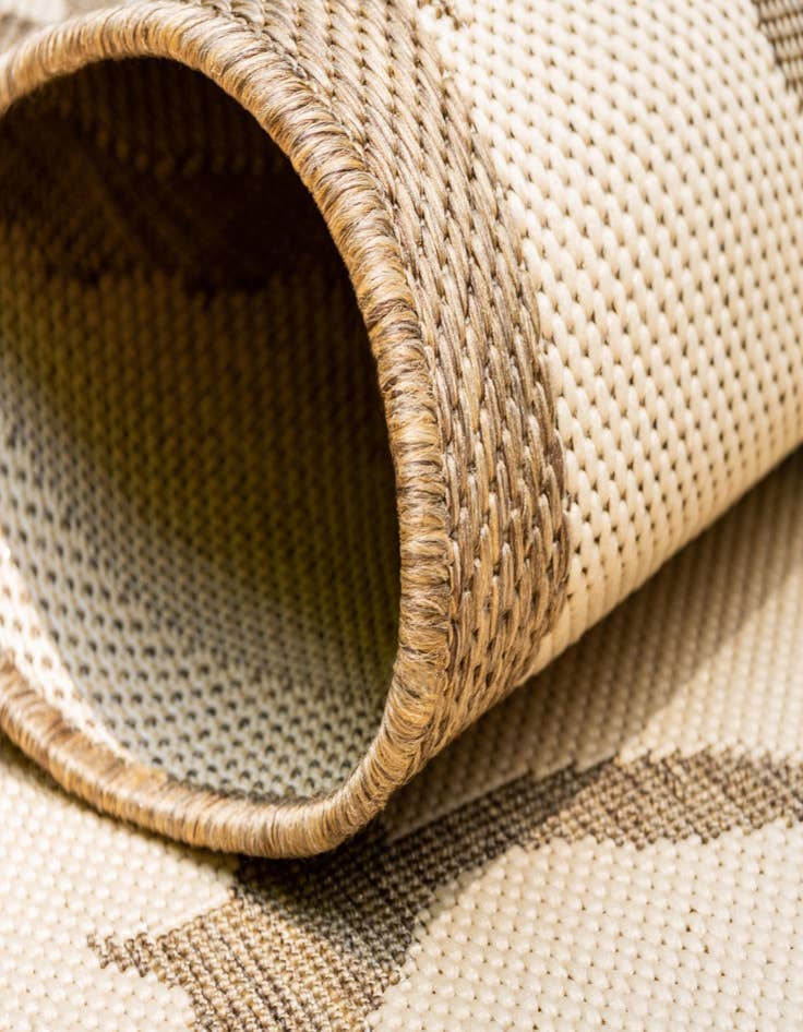 Detail image of  6' x 9'  Washable Botanical Indoor / Outdoor Rug