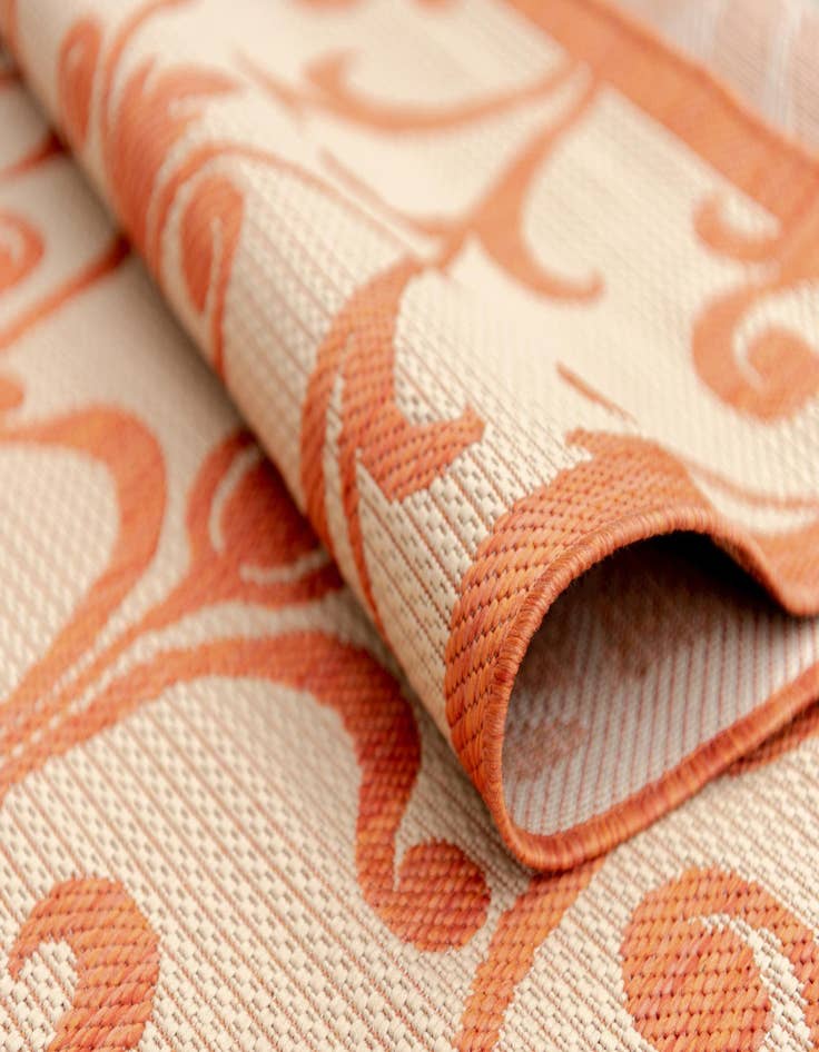 Detail image of 7' x 10' Washable Botanical Indoor / Outdoor Rug