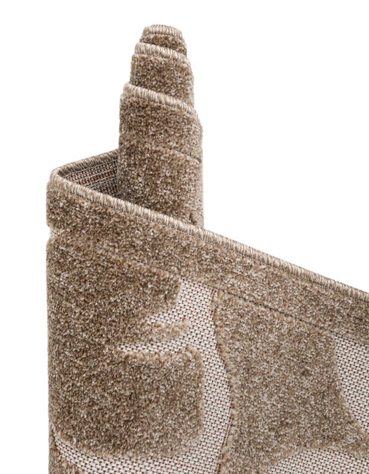 Detail image of  7' x 10'  Washable Botanical Indoor / Outdoor Rug