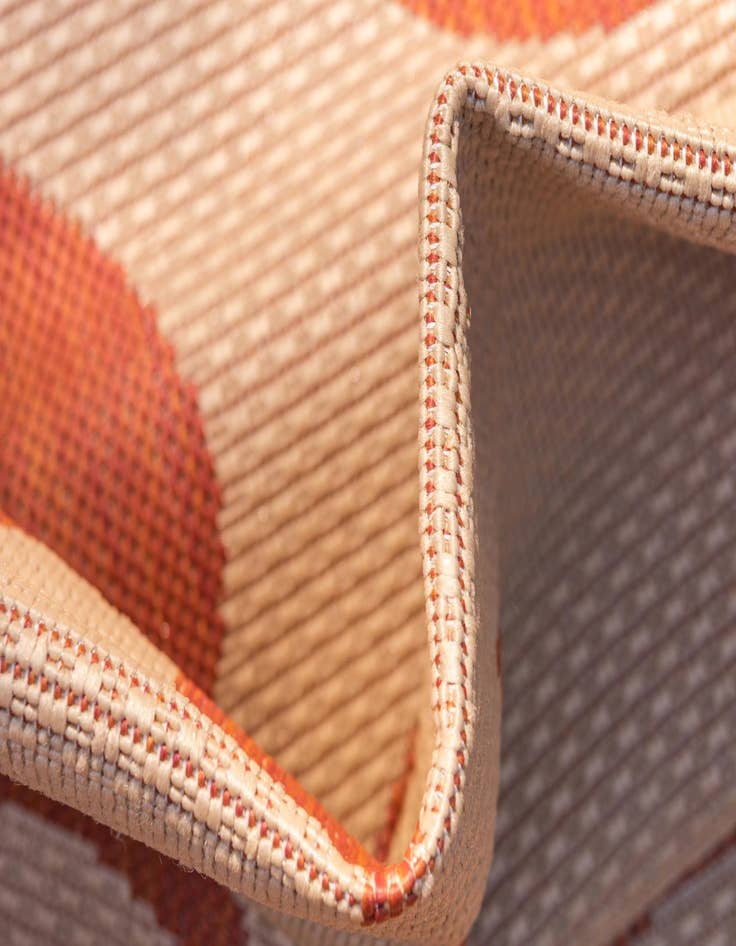 Detail image of 4' x 6' Washable Botanical Indoor / Outdoor Rug